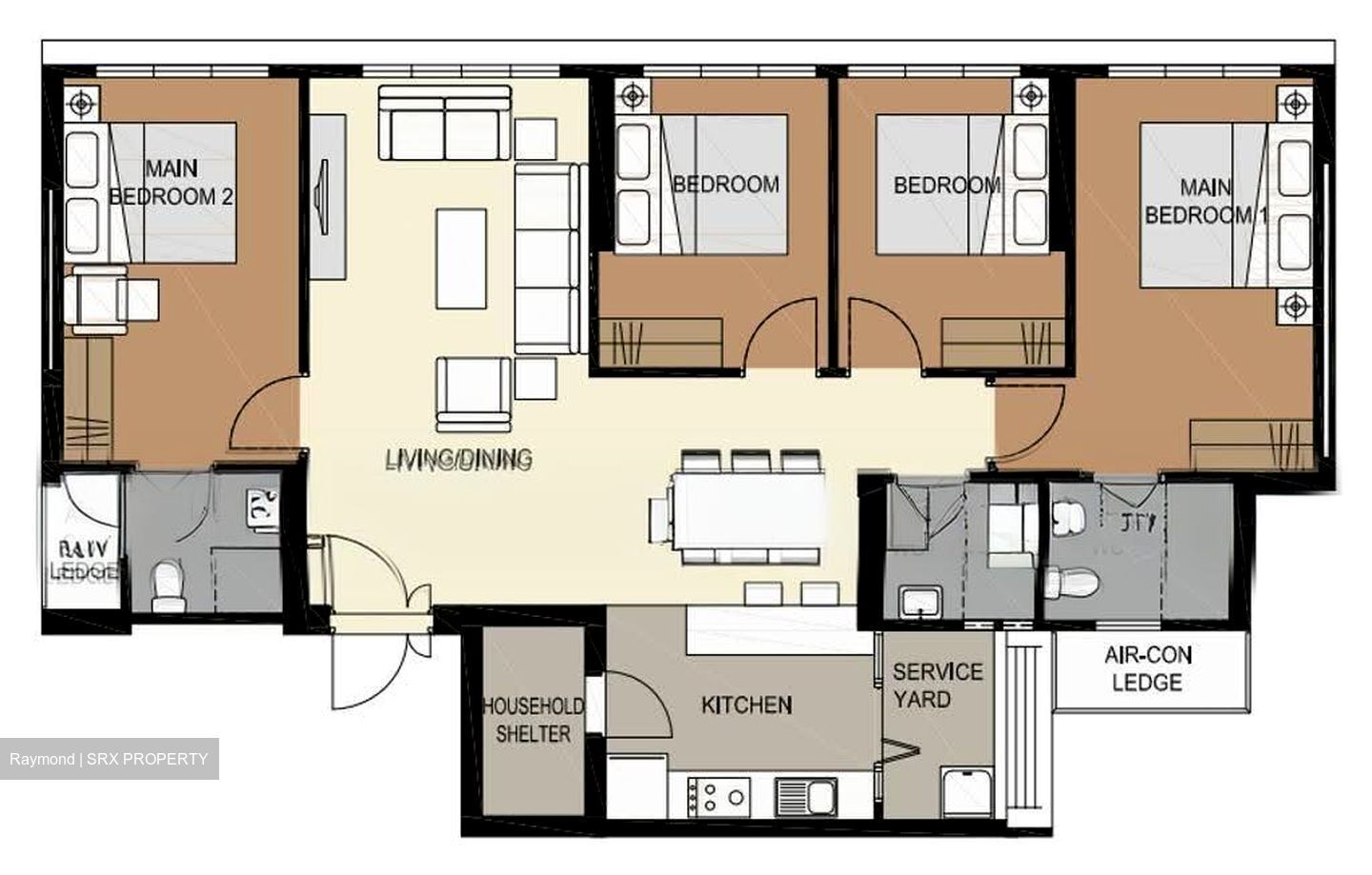 Tampines Street 61 (Tampines), Multi Generation #632900371